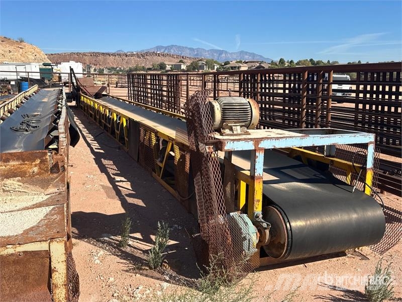 36 in x 65 ft Stationary Transfer Conveyor Construcción - Otros