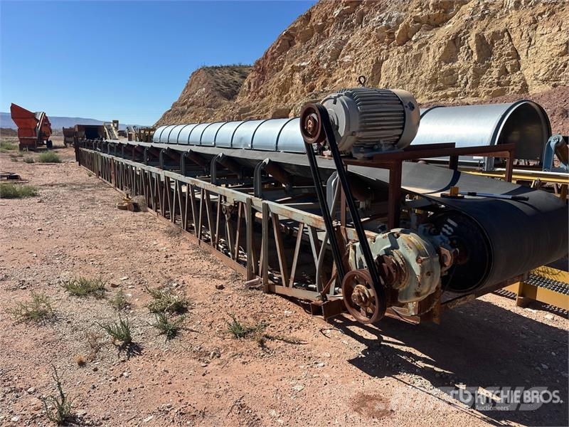 36 in x 80 ft Stationary Transfer Conveyor Belt Gradbeništvo - drugo