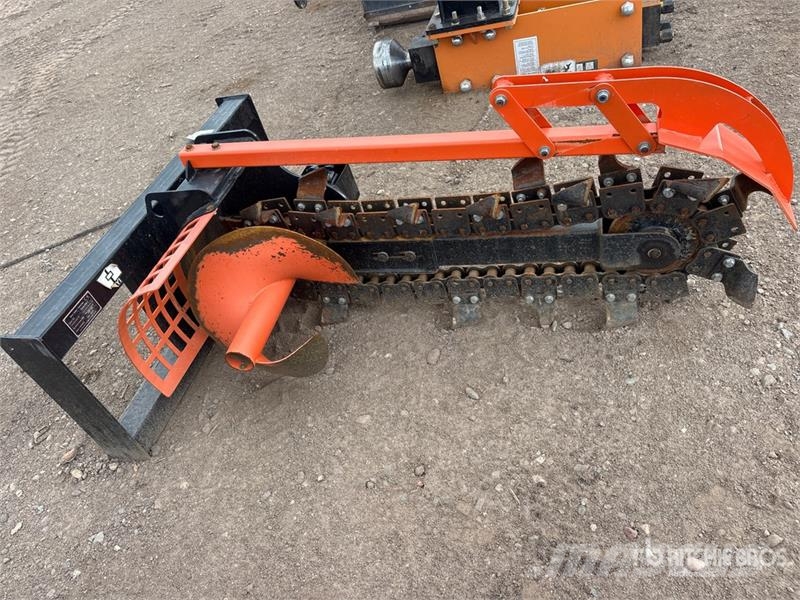  39 in Blade 57" Skid Steer Trencher Trenchers