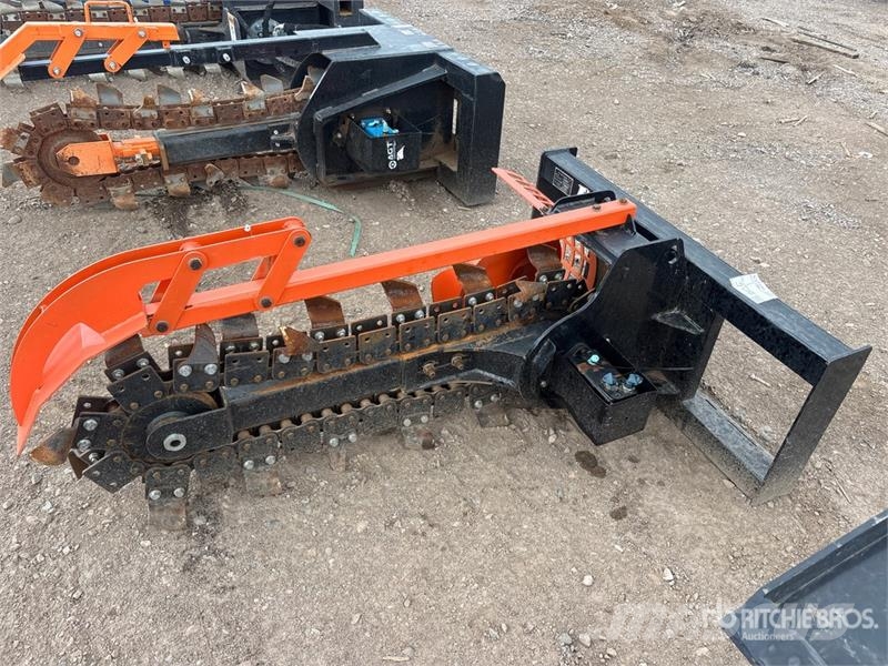  39 in Blade 57" Skid Steer Trencher Trenchers
