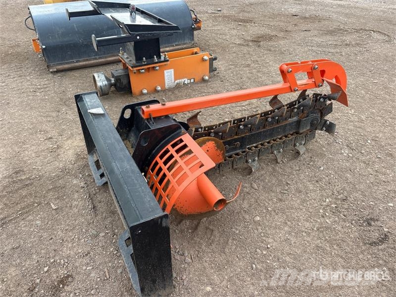  39 in Blade 57" Skid Steer Trencher Trenchers