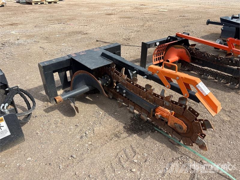 39 in Skid Steer Trencher Trenchers