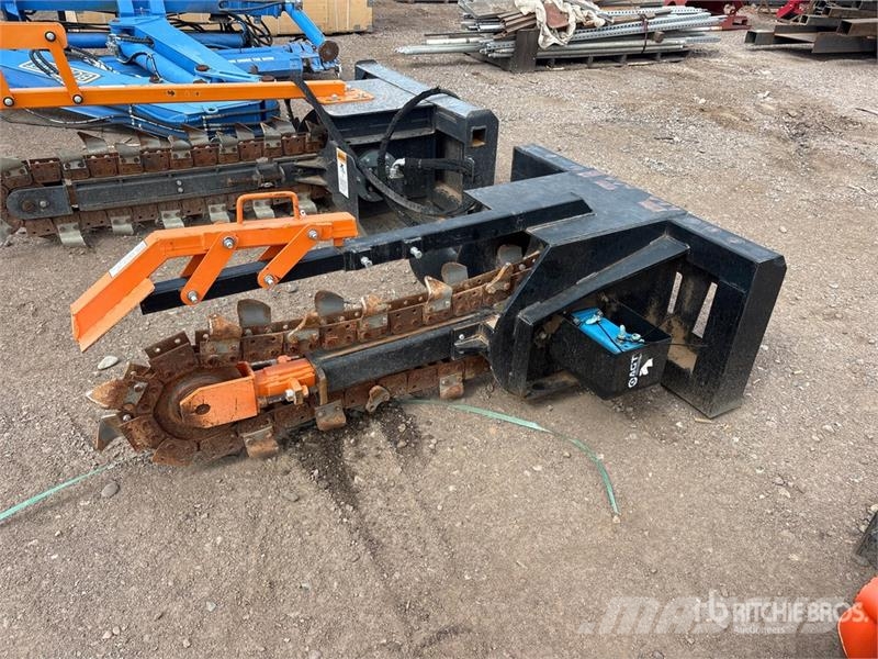 39 in Skid Steer Trencher Trenchers