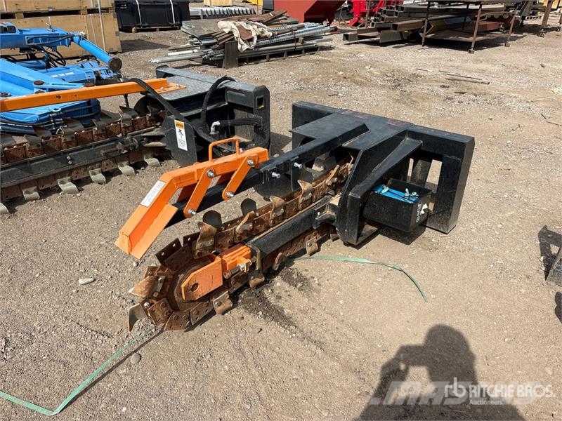 39 in Skid Steer Trencher Trenchers