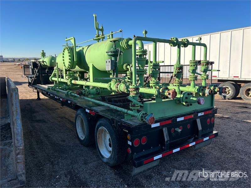 4 Phase Test Trailer Mounted Separator İşleme Ekipmanı