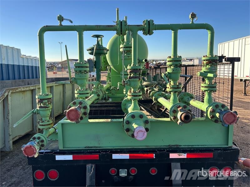4 Phase Test Trailer Mounted Separator İşleme Ekipmanı