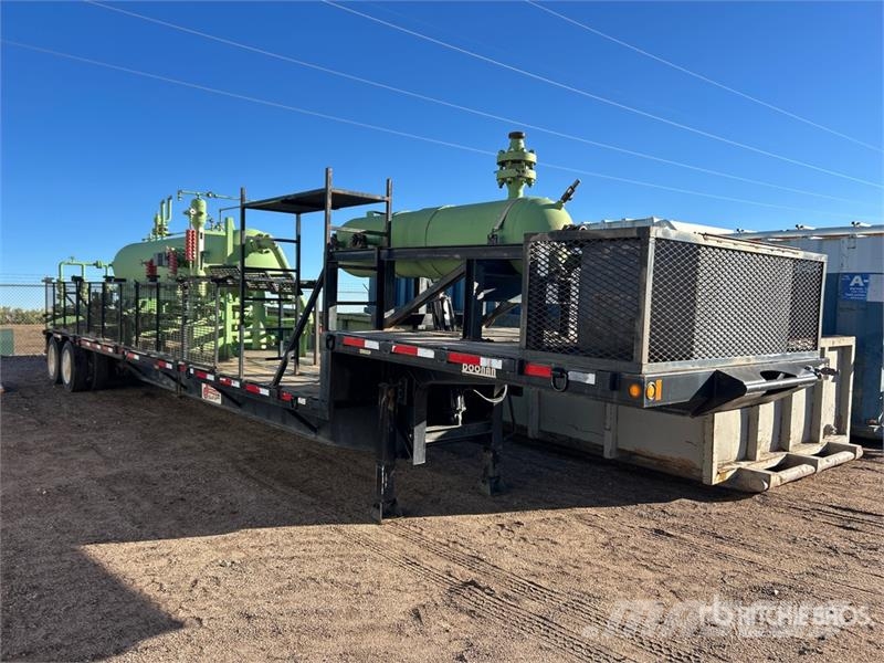 4 Phase Test Trailer Mounted Separator İşleme Ekipmanı