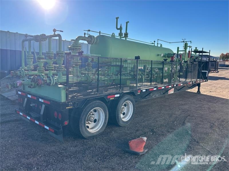 4 Phase Test Trailer Mounted Separator İşleme Ekipmanı