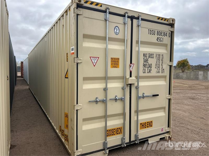 40 ft High Cube Double-Ended Storage Container Lagercontainere