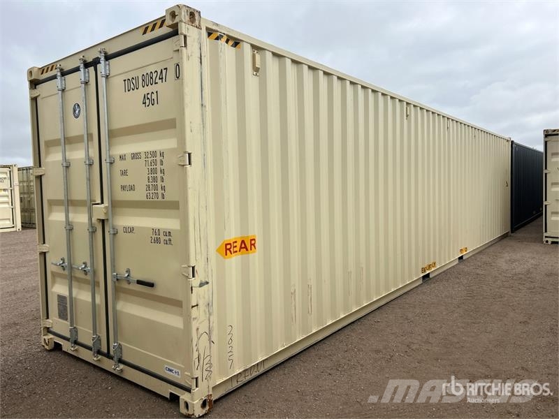 40 ft High Cube Double-Ended Storage Container Lagercontainere