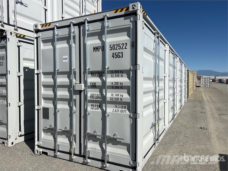 40 ft High Cube Ft One-Way High Cube Storage Cont Uzglabāšanas konteineri