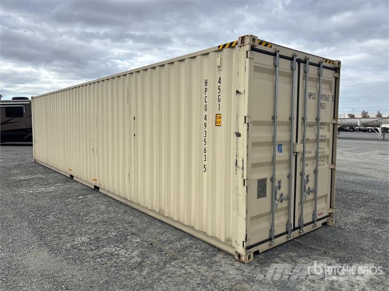 40 ft High Cube ft One-Way High Cube Storage Cont Uzglabāšanas konteineri