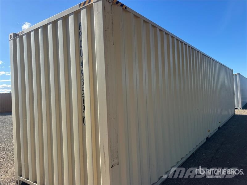 40 ft High Cube ft One-Way High Cube Storage Cont Uzglabāšanas konteineri