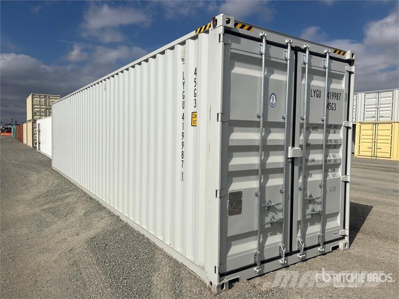 40 ft High Cube ft One-Way High Cube Multi-Door S Uzglabāšanas konteineri