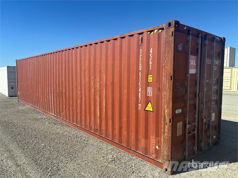40 ft High Cube ft Storage Container Uzglabāšanas konteineri