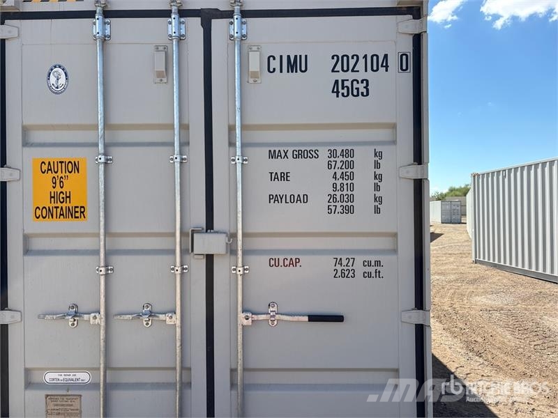  40 ft High Cube Multi-Door Storage Container 儲存用貨櫃