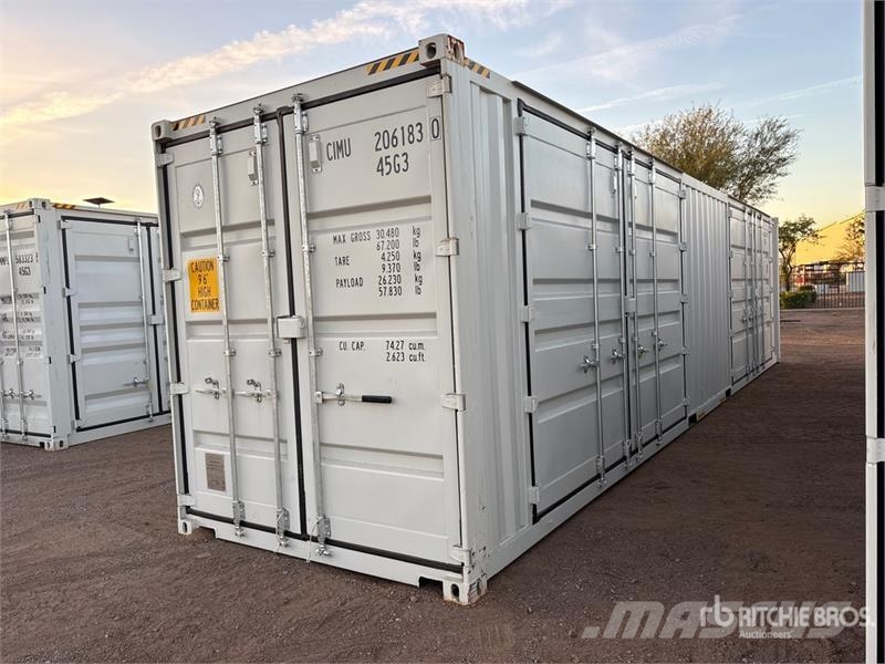 40 ft High Cube Multi-Door Storage Container Uzglabāšanas konteineri