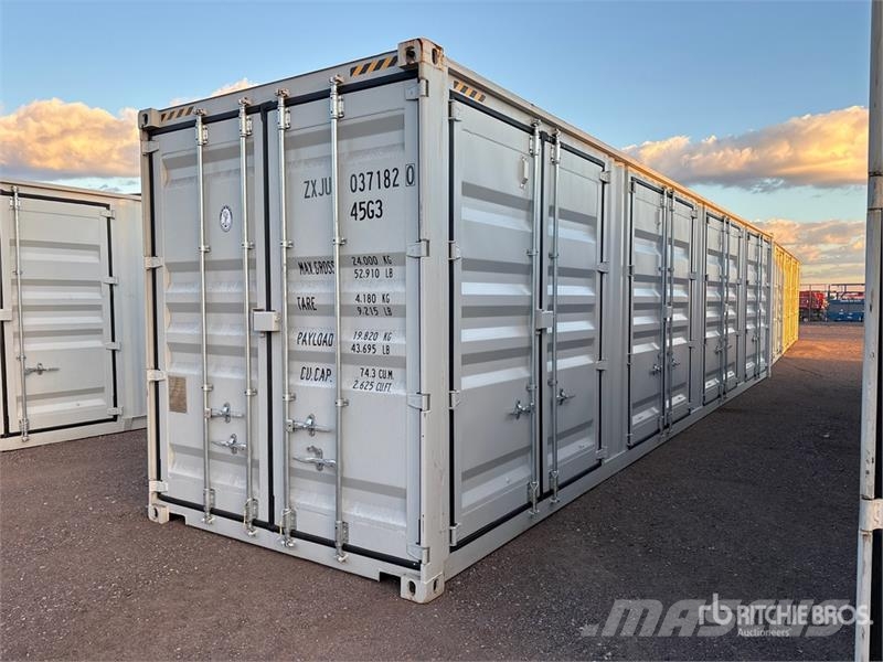 40 ft High Cube Multi-Door Storage Container Lagerbehälter