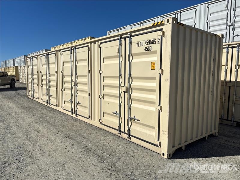 40 ft High Cube Multi-Door Storage Container Uzglabāšanas konteineri