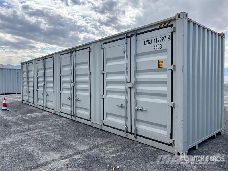 40 ft High Cube Multi-Door Storage Container Opslag containers