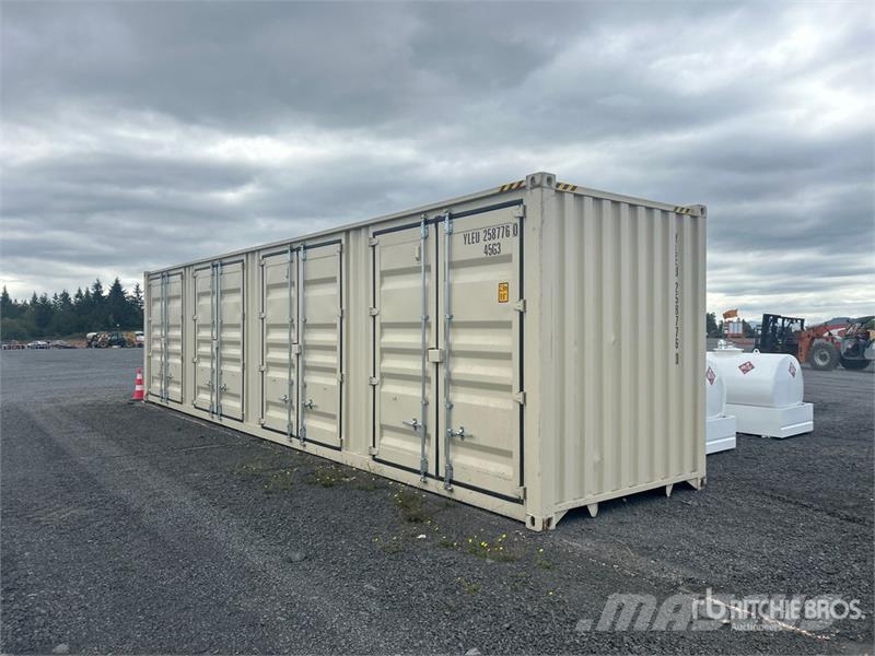 40 ft High Cube Multi-Door Storage Container 貯蔵