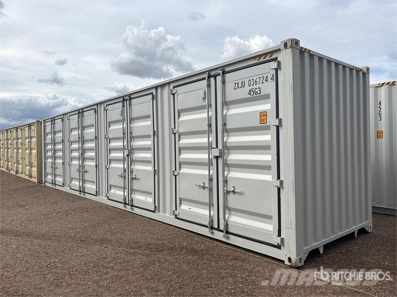  40 ft High Cube Multi-Door Storage Container Uzglabāšanas konteineri