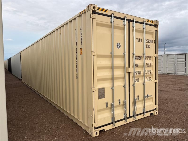 40 ft High Cube Multi-Door Storage Container Kontejnerji za skladiščenje