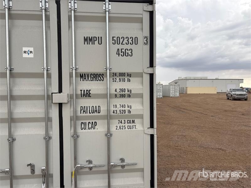 40 ft High Cube Multi-Door Storage Container 貯蔵