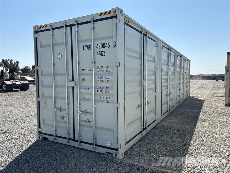 40 ft High Cube Multi-Door Storage Container Varastokontit