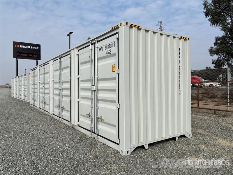 40 ft High Cube Multi-Door Storage Container Uzglabāšanas konteineri