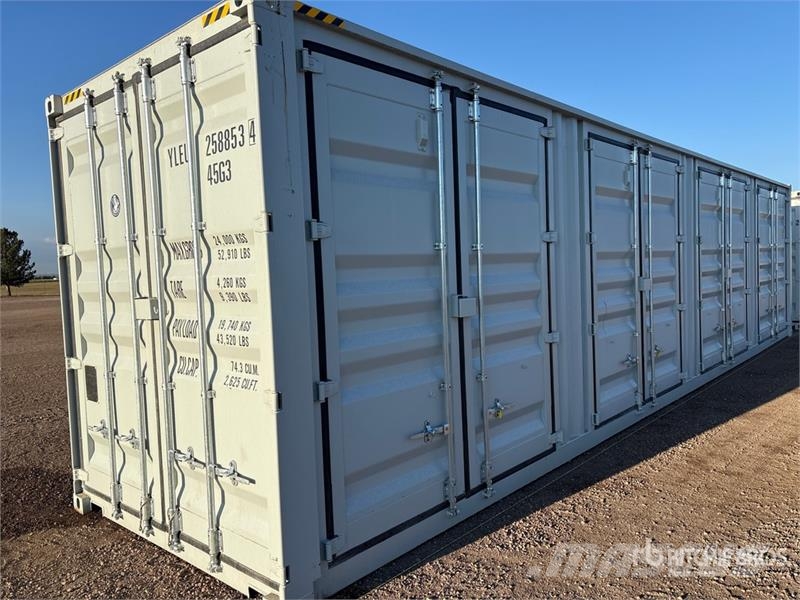  40 ft High Cube Multi-Door Open-Sided  Ft One-Way  Contenedores de almacenamiento