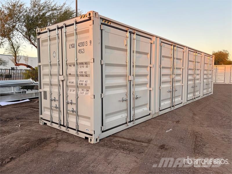 40 ft High Cube Multi-Door Storage Container Uzglabāšanas konteineri