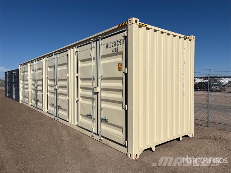 40 ft High Cube Multi-Door Storage Container (Unus Lagerbehälter