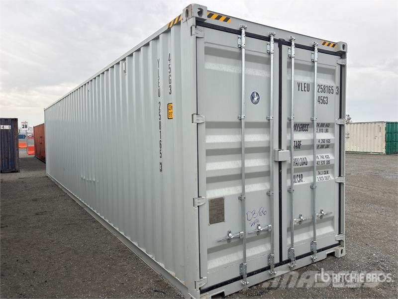 40 ft High Cube Multi-Door Storage Container Varastokontit