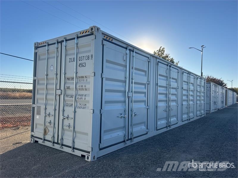 40 ft High Cube Multi-Door Storage Container 보관 컨테이너