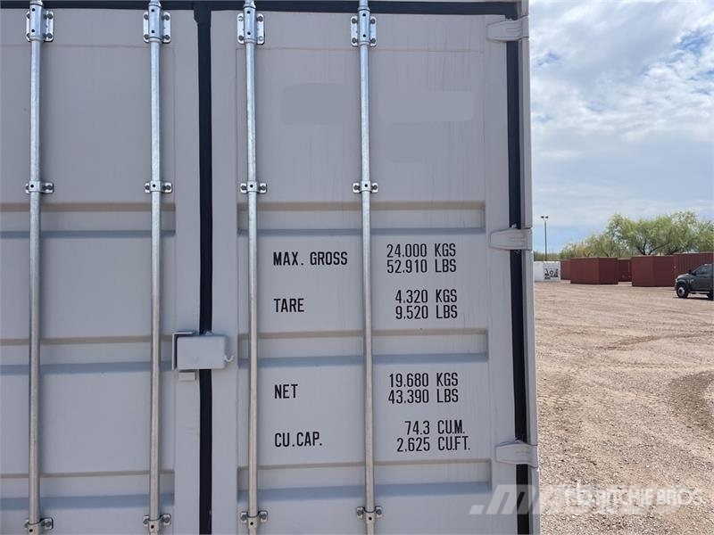 40 ft High Cube Multi-Door Storage Container Lagercontainere