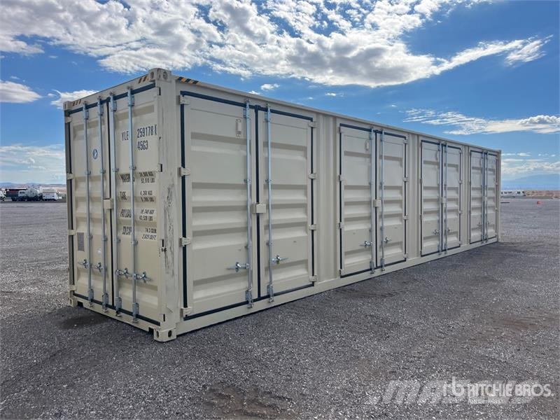 40 ft High Cube Multi-Door Storage Container 儲存用貨櫃