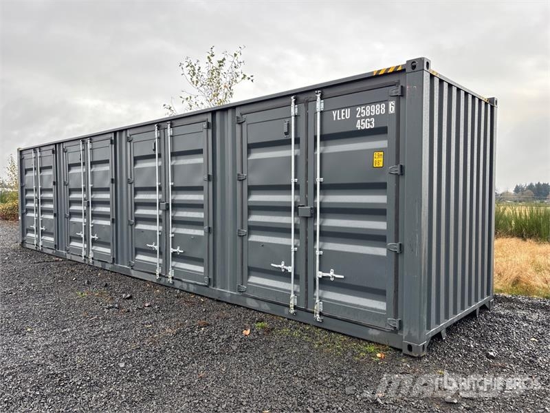 40 ft High Cube Multi-Door Storage Container Recipientes de armazenamento