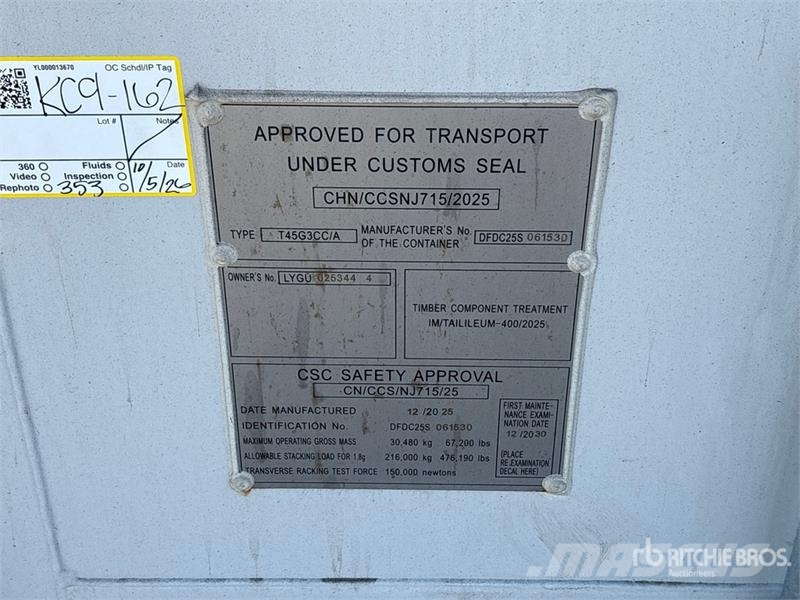 40 ft High Cube Multi-Door Storage Container Contenedores de almacenamiento