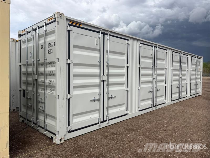  40 ft High Cube Multi-Door Storage Container Uzglabāšanas konteineri