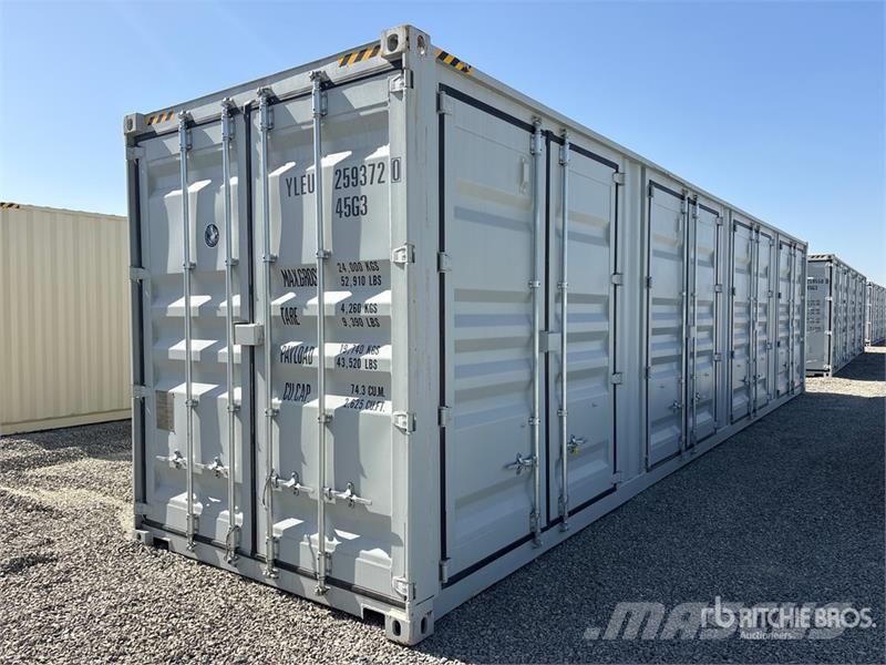  40 ft High Cube Multi-Door  ft High Cube Multi-Doo Uzglabāšanas konteineri