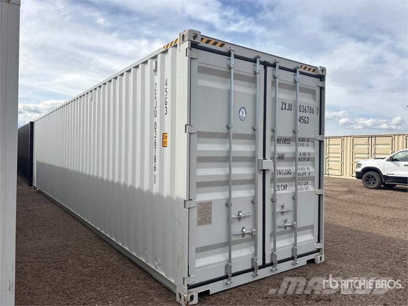  40 ft High Cube Multi-Door Storage Container Uzglabāšanas konteineri