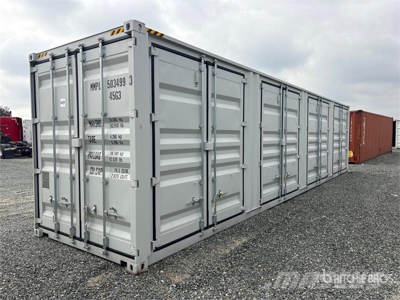 40 ft High Cube Multi-Door Ft One-Way High Cube S Contenedores de almacenamiento