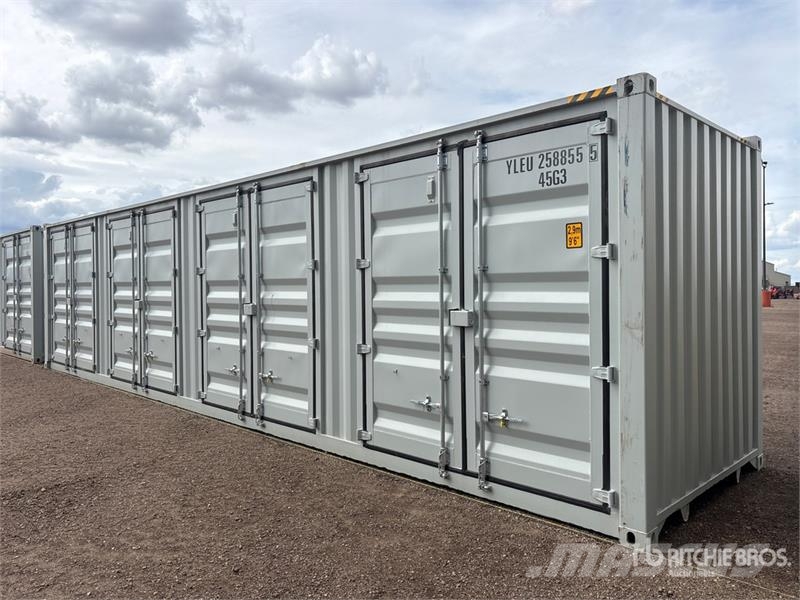 40 ft High Cube Multi-Door Ft One-Way High Cube S Uzglabāšanas konteineri