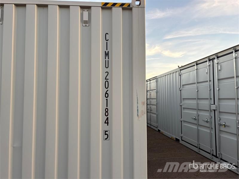 40 ft High Cube Multi-Door Storage Container Uzglabāšanas konteineri