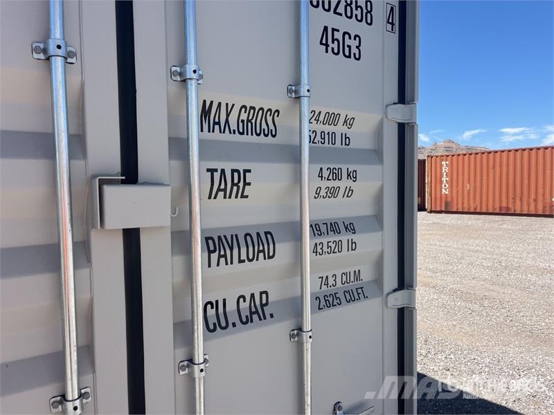  40 ft High Cube Multi-Door Storage Container Varastokontit