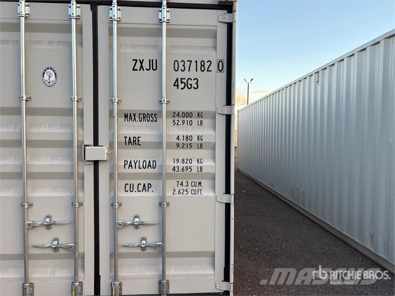 40 ft High Cube Multi-Door Storage Container Lagerbehälter