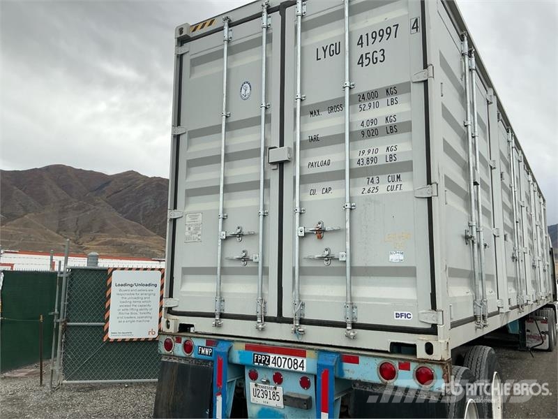 40 ft High Cube Multi-Door Storage Container Lagercontainere