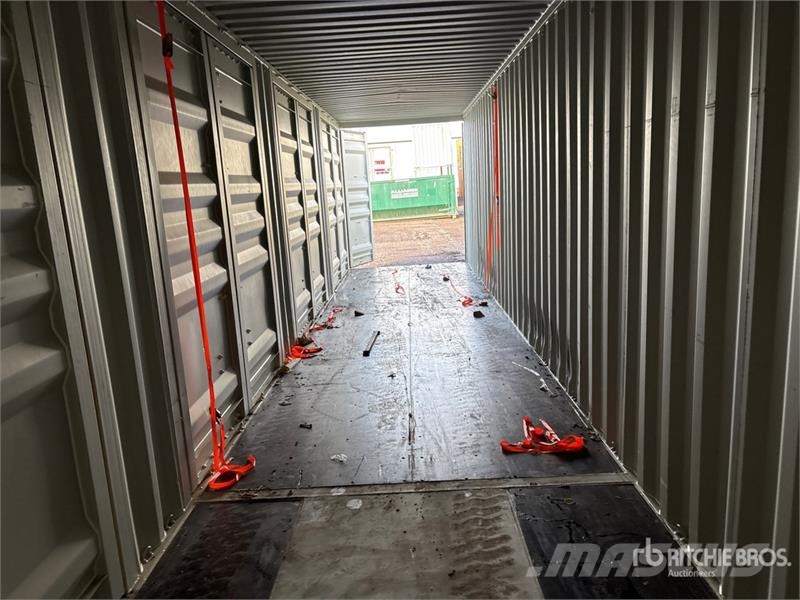 40 ft High Cube Multi-Door Storage Container Uzglabāšanas konteineri