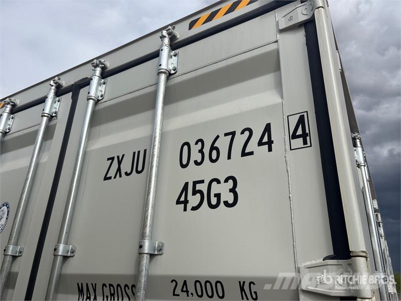  40 ft High Cube Multi-Door Storage Container Uzglabāšanas konteineri